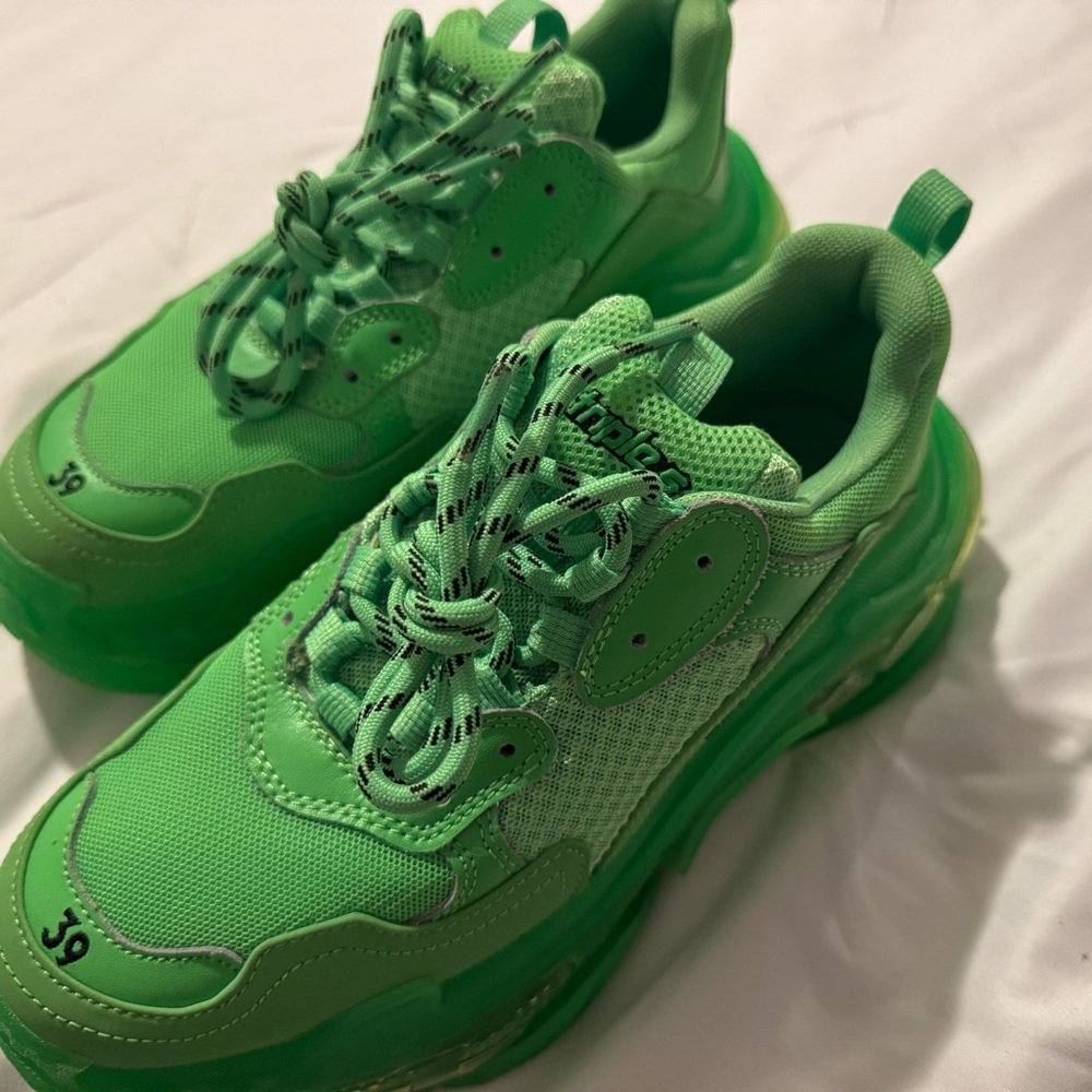 Balenciaga Green Sneakers